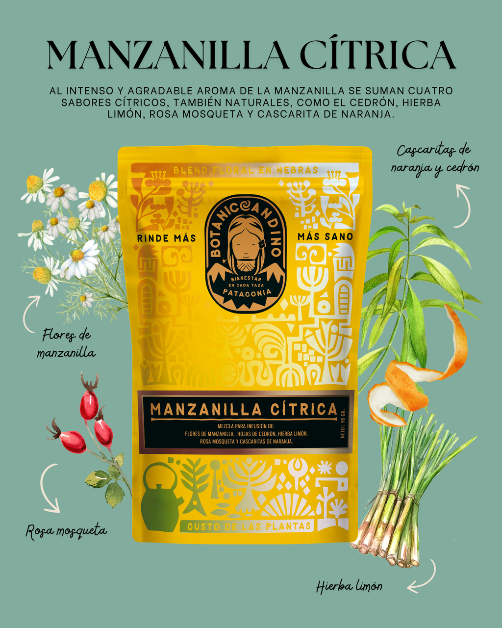 Manzanilla cítrica