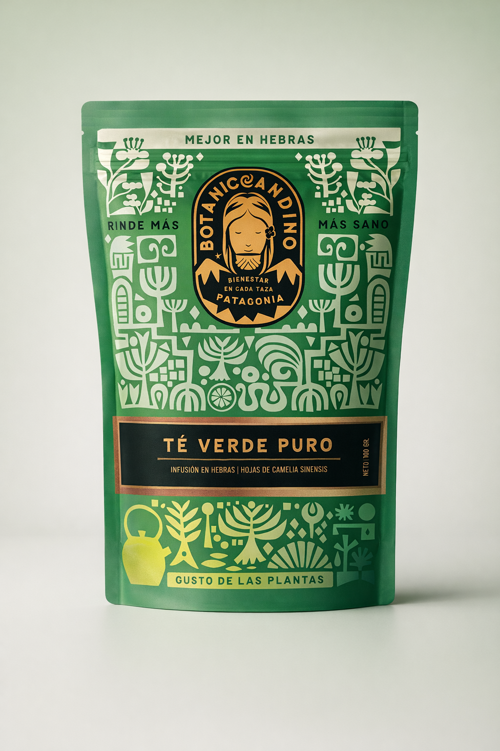 Té verde puro