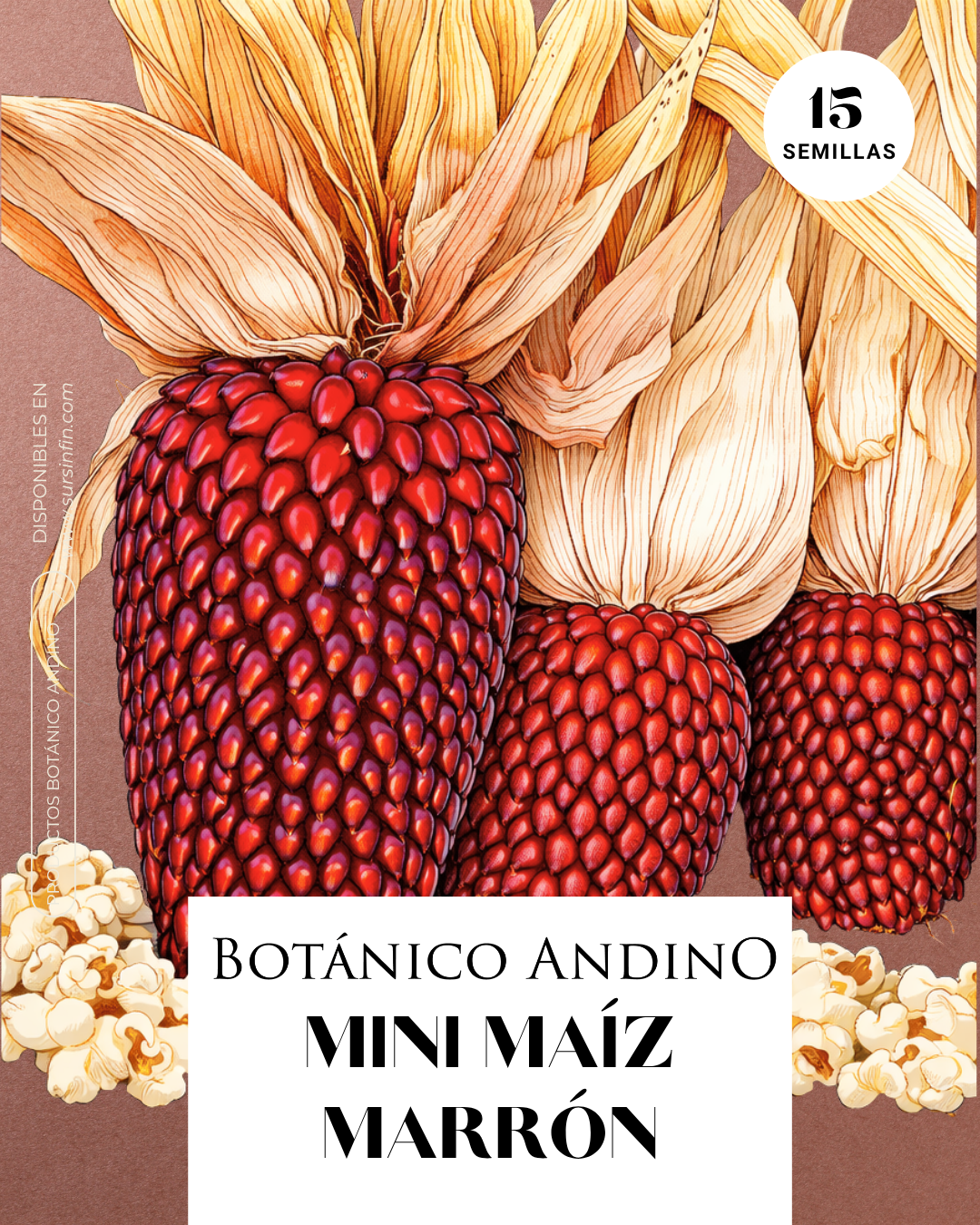 Maíz marrón mini