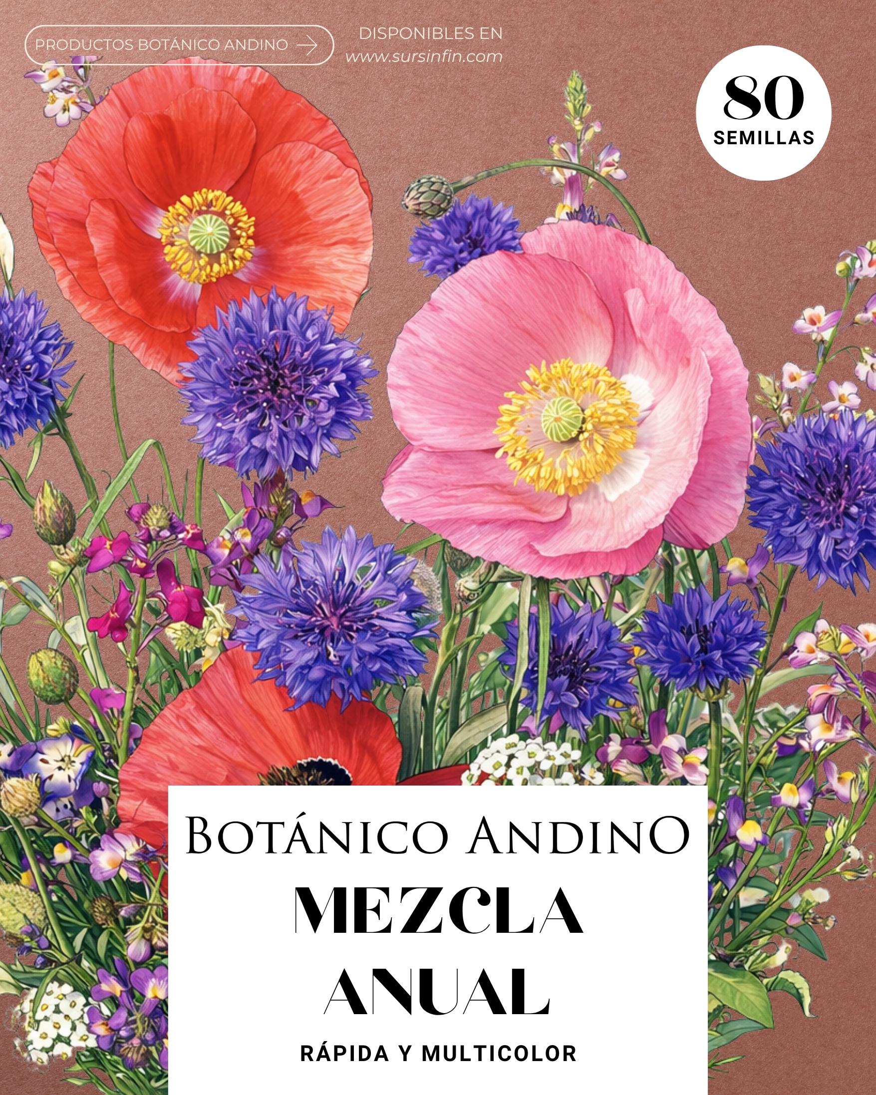 Mezcla Flores anuales