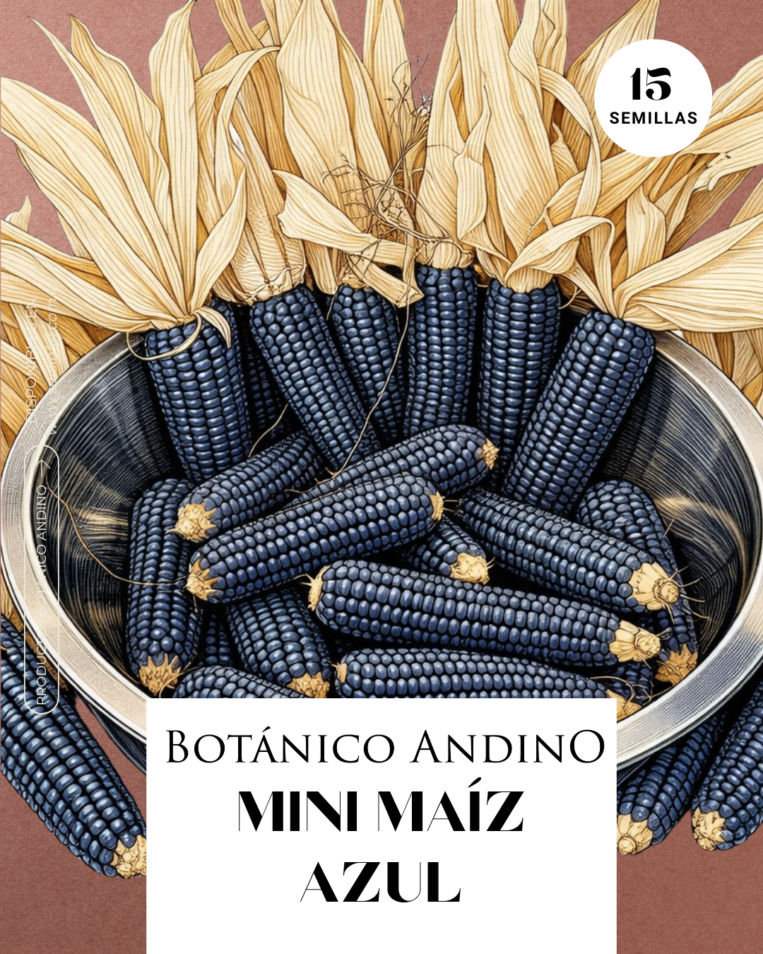 Maíz azul mini