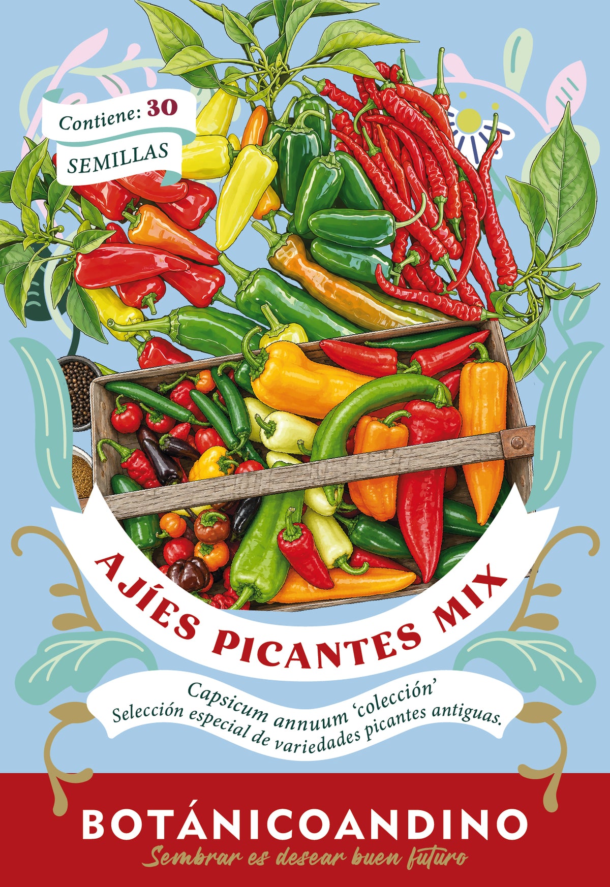 Ajíes picantes mix
