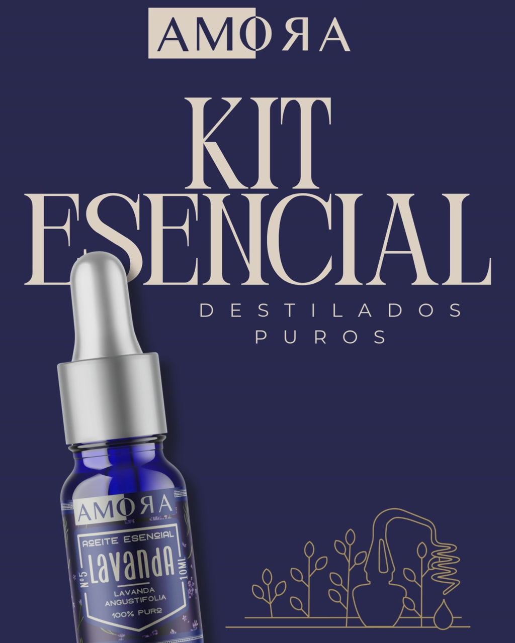 KIT ESENCIAL | LAVANDA, MENTA & ROMERO